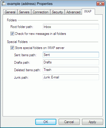 Configurer Live Mail en IMAP